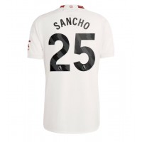 Manchester United Jadon Sancho #25 Tredjeställ 2023-24 Kortärmad